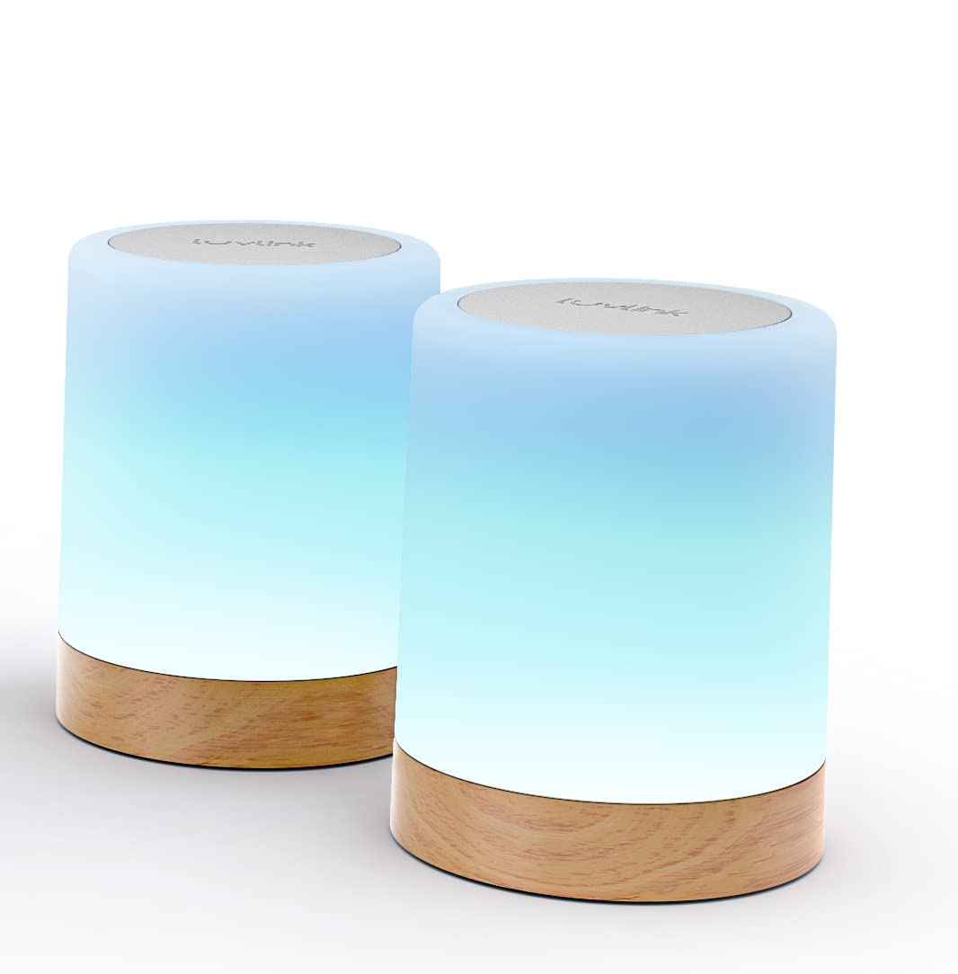 LuvLink friendship lamps paired to signal connection across distances.