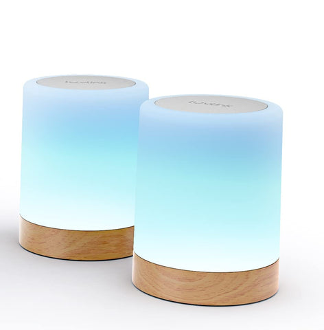 LuvLink friendship lamps paired to signal connection across distances.