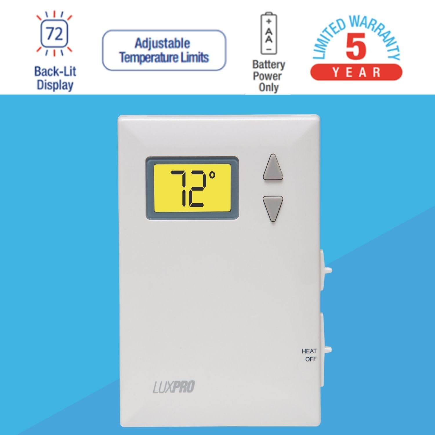 Lux Pro PSD010B easy installation guides simplify setup in minutes