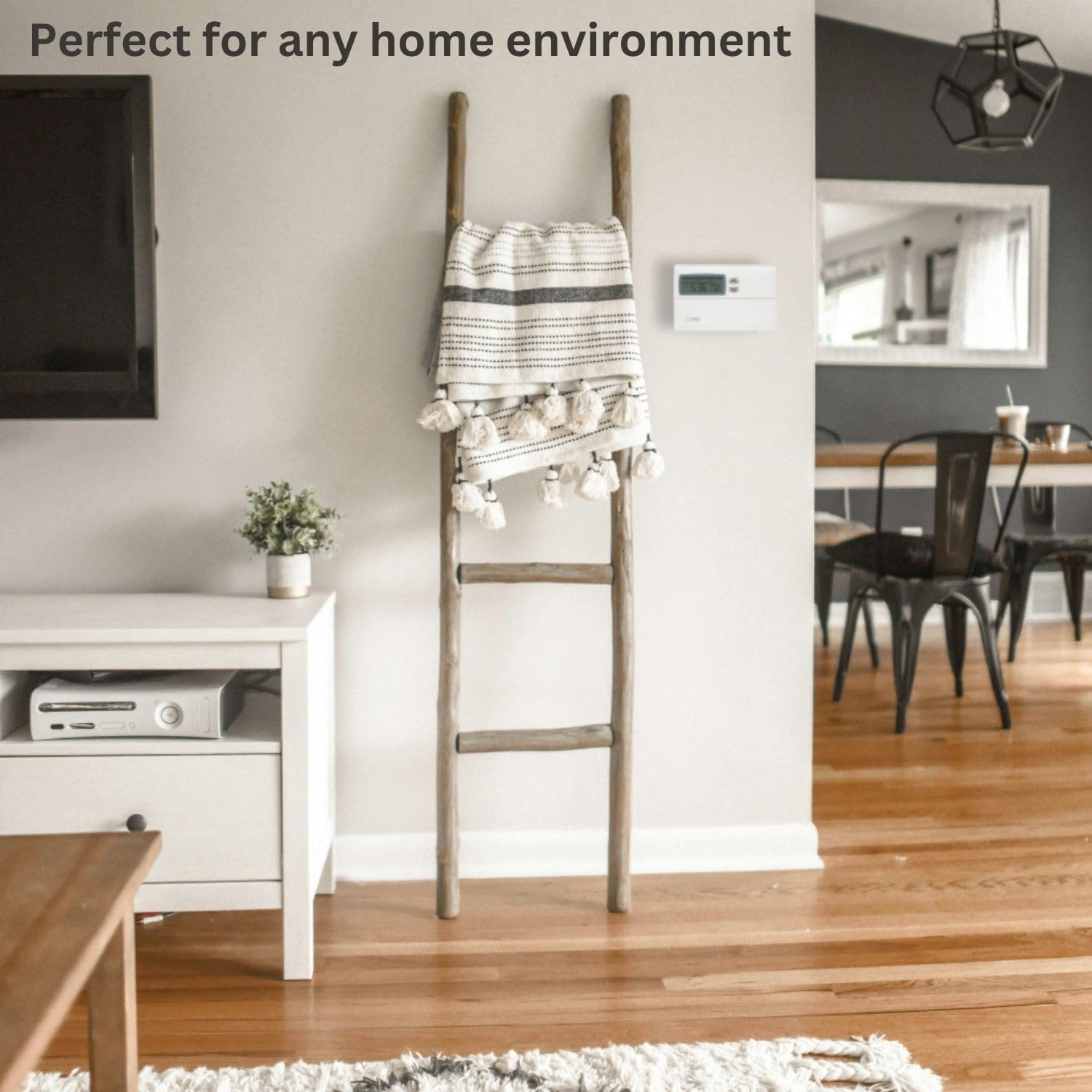LUX Pro digital panel demonstrates separate heating and cooling controls