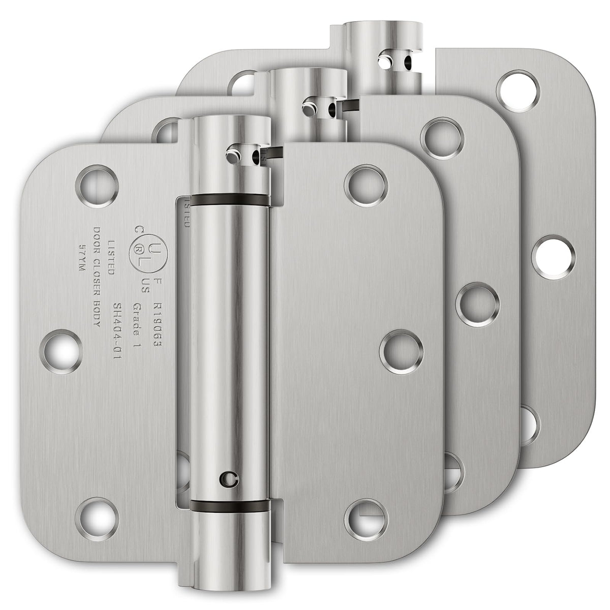 Luxbaro spring hinge 3.5-inch close-up highlighting durable finish and smooth close