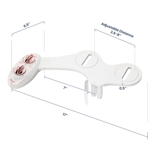 LUXE Bidet NEO 185 easy-install kit for quick bathroom upgrade