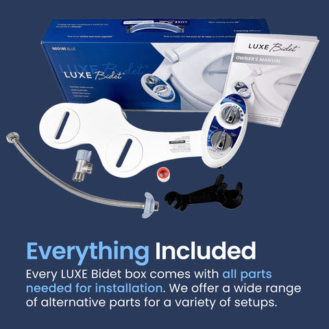 LUXE Bidet NEO 185 rear-wash mode for thorough cleansing
