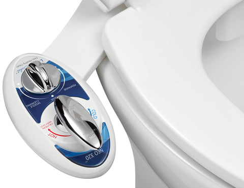 LUXE Bidet NEO 320 warm water spray for a comfortable, customizable clean.
