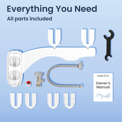 LUXE Bidet NEO 185 Plus EZ-Lift to Clean feature aids maintenance