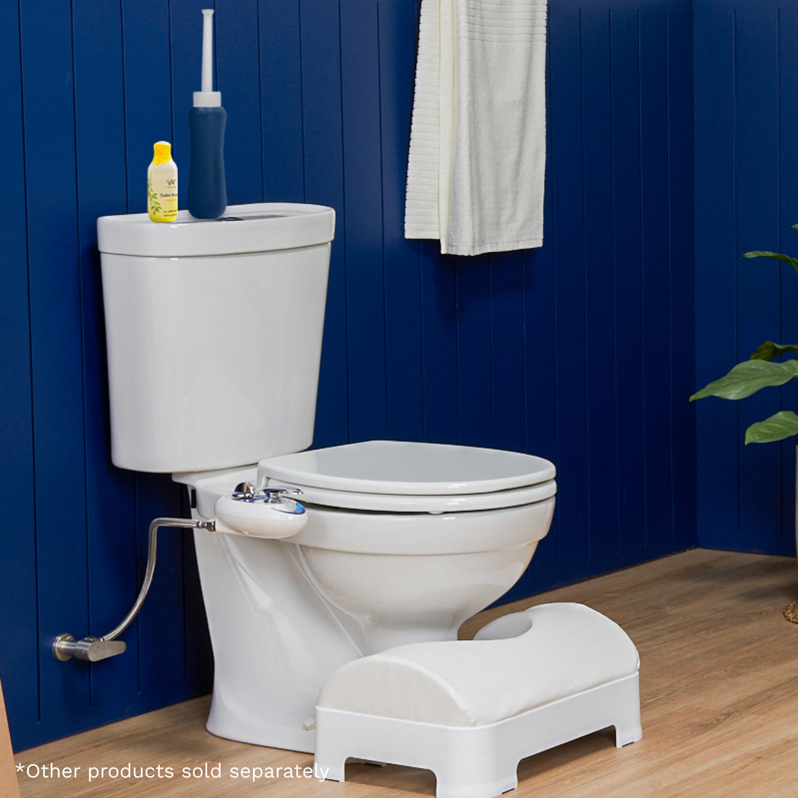 LUXE Bidet with compact travel storage bag for carry