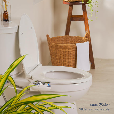 LUXE TS1008R non-slip bumpers stabilize the seat during use