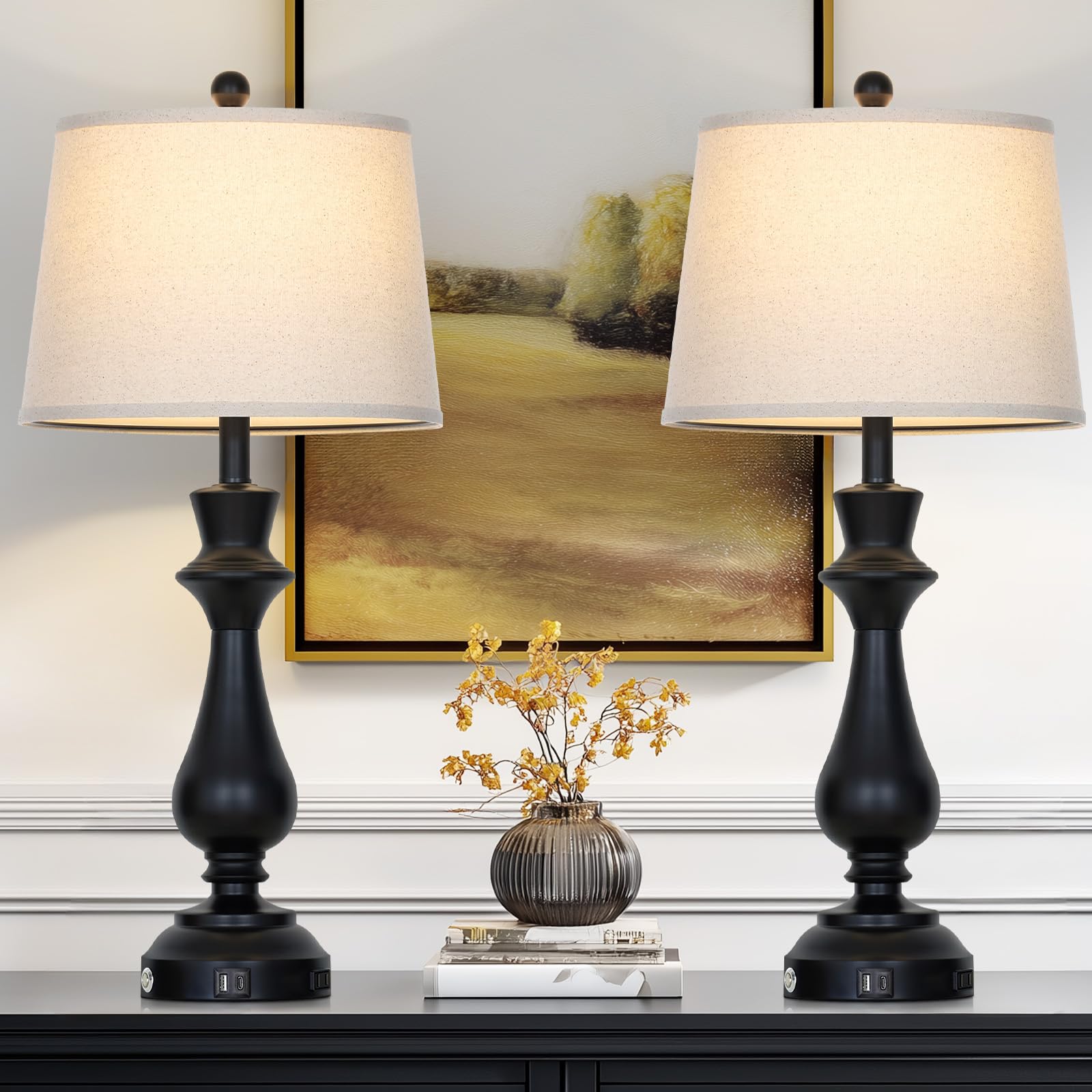 Luxeflow easy-assembly nightstand lamp for quick setup and flawless style.