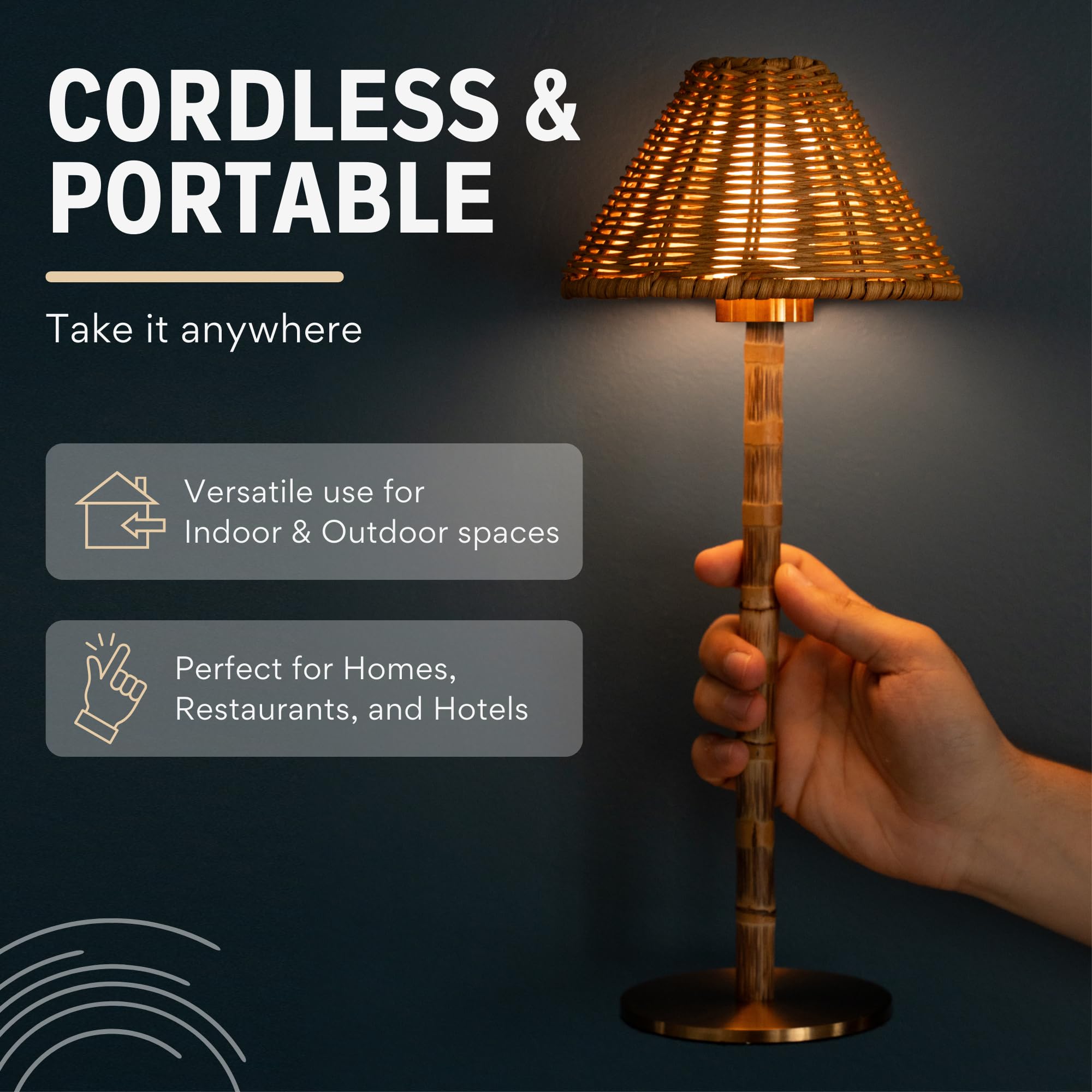 LUXELYKOS lamp shade in synthetic silk offers a sleek, modern touch