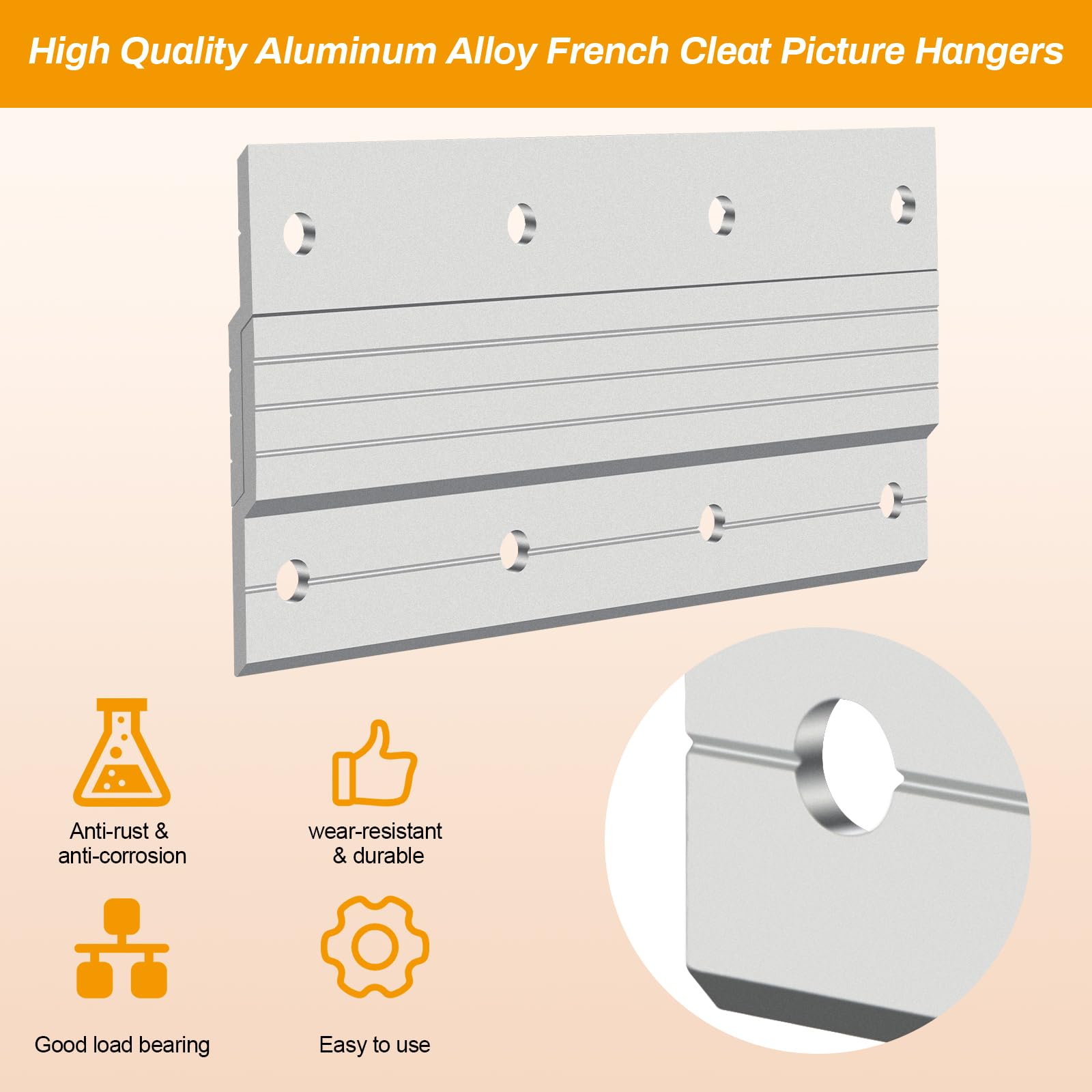 Luxiv screw and anchor pack for quick, reliable mounting