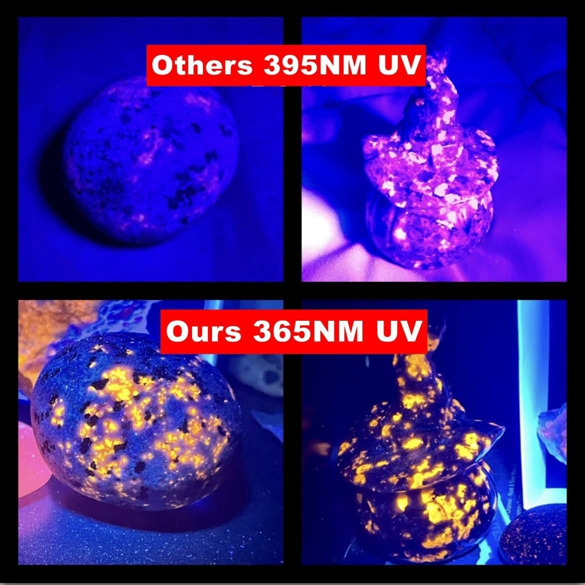 LUXNOVAQ 365nm filtered lens delivers purer UV light for sharper fluorescence