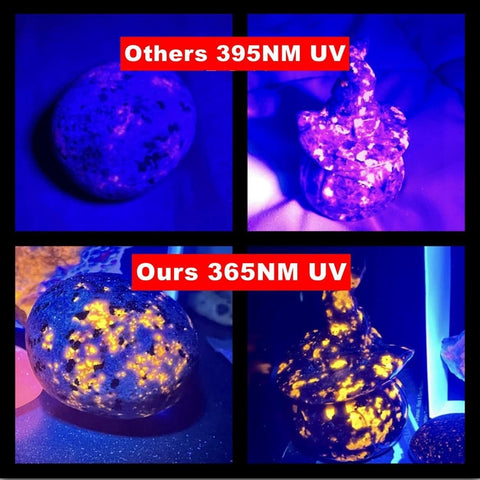 LUXNOVAQ 365nm filtered lens delivers purer UV light for sharper fluorescence