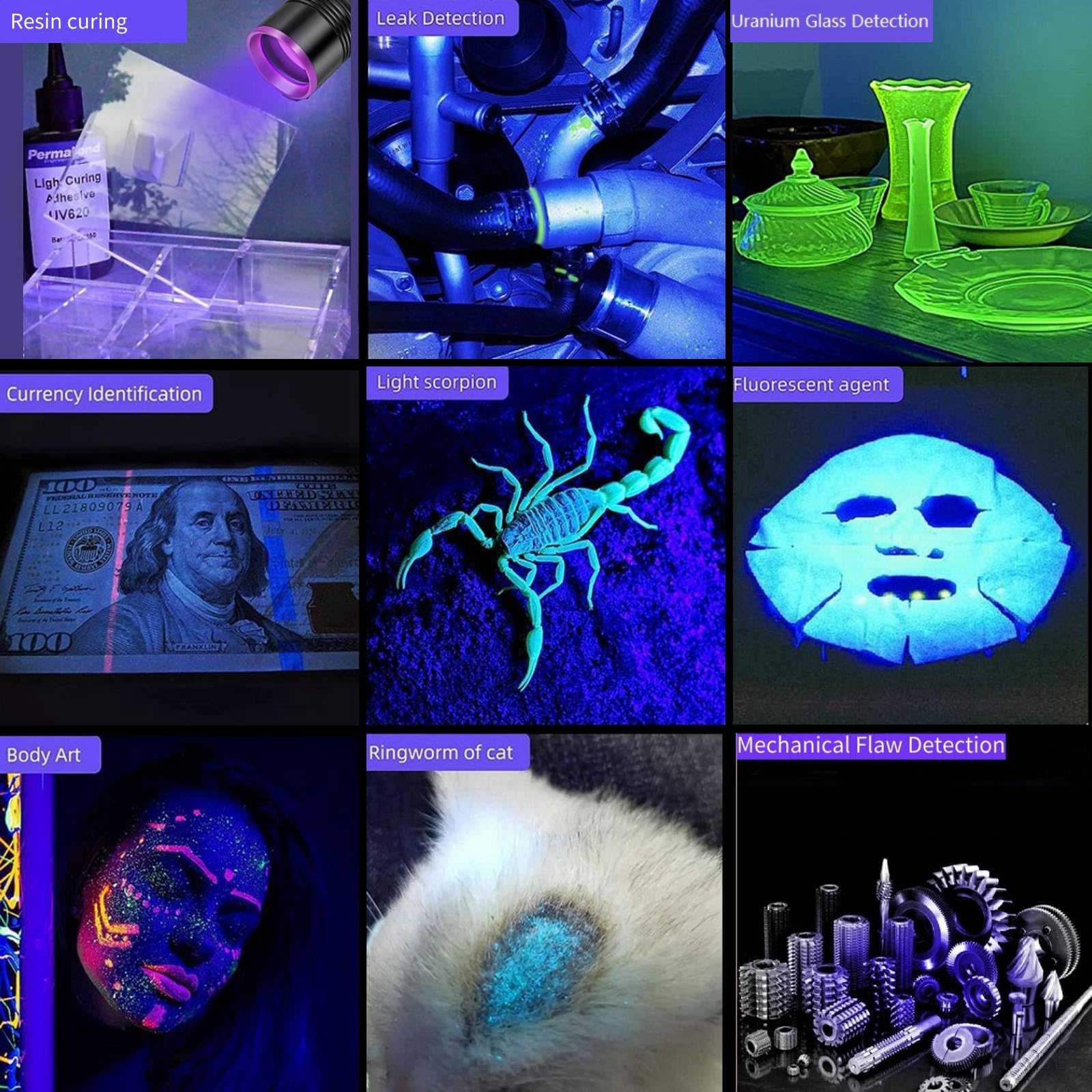 LUXNOVAQ UV flashlight enables resin curing for hobby projects
