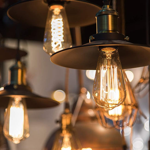 LUXON retro lighting creates inviting ambience in living spaces