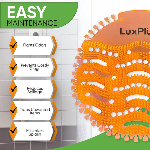 LuxPlum 10-pack orange scent box ready for quick setup.