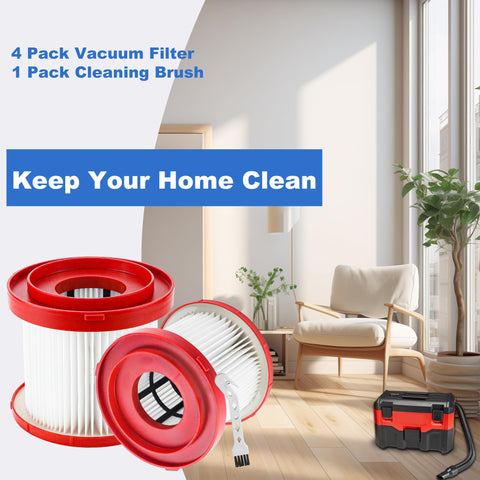 LUXRILIX filtration design reduces clogging and sustains suction.