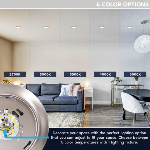 LUXRITE dimmable switch detail enables variable brightness.