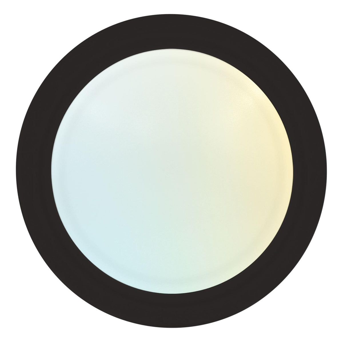 LUXRITE 6-inch LED disk light with 5CCT switch for flexible ambience in any room.
