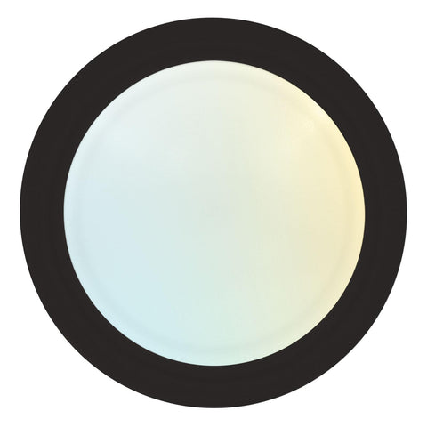 LUXRITE 6-inch LED disk light with 5CCT switch for flexible ambience in any room.