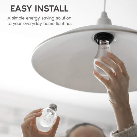 LUXRITE Energy Star LED bulb reduces energy use without sacrificing brightness.