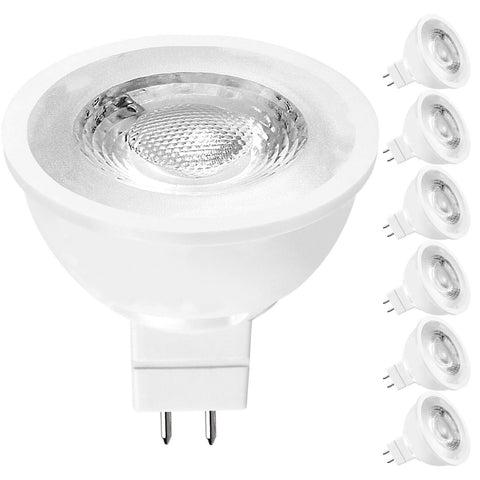 Luxrite MR16 LED bulb pack front view for flexible home lighting options.