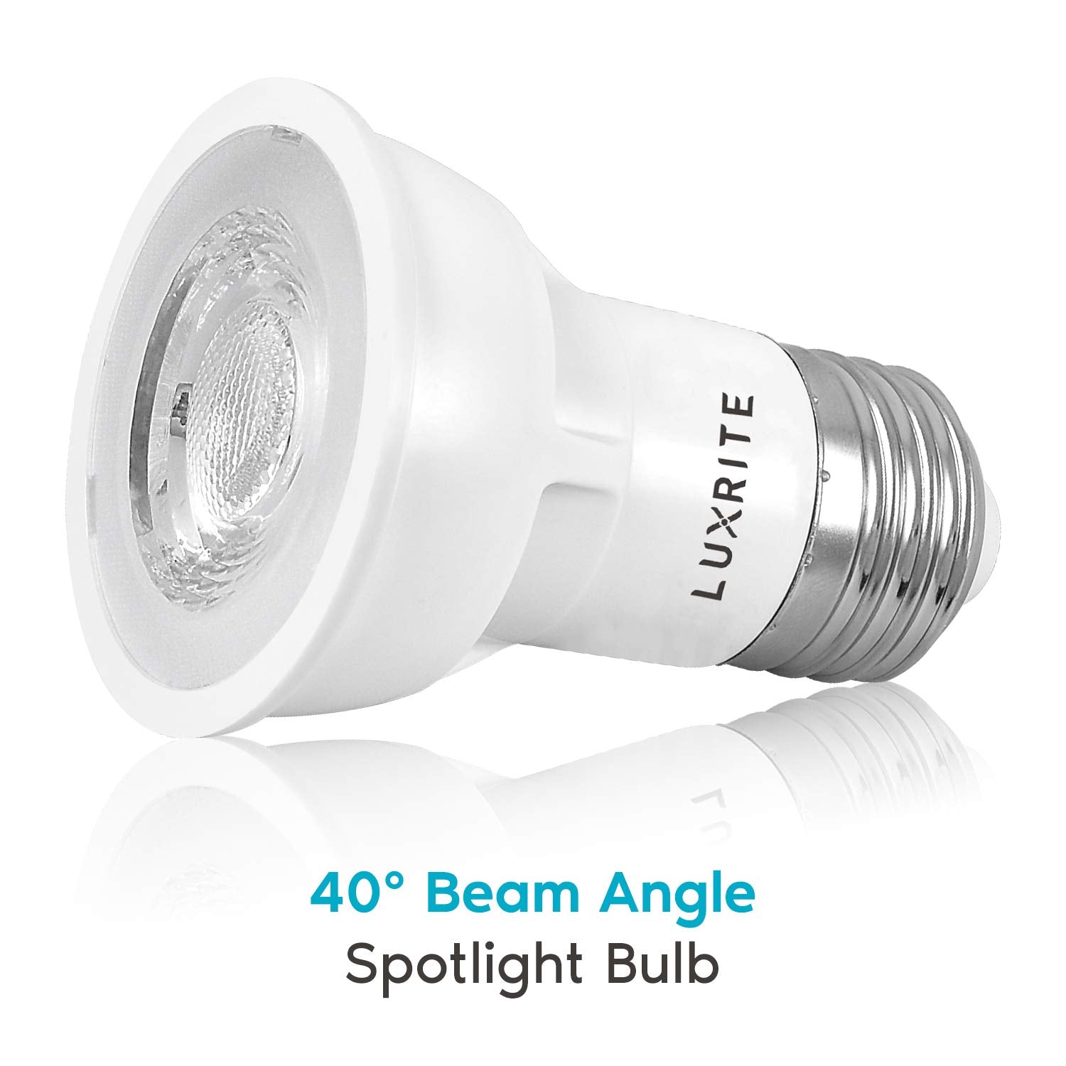 LUXRITE PAR16 LED bulb dimmable for adjustable mood lighting