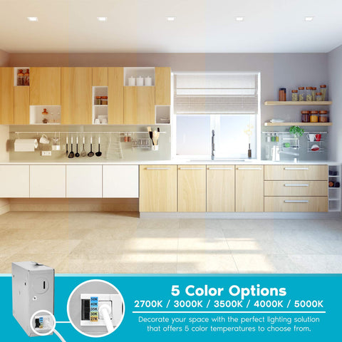 LUXRITE ultra-thin canless design enabling flush ceiling mounting