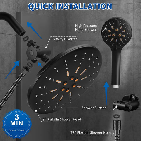 Luxsego built-in power wash mode for tough grime