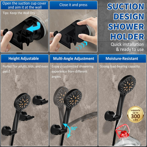 Luxsego silicone nozzles anti-clog design for easy maintenance