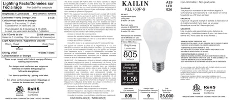 LuxSight bulbs included for immediate setup and warm illumination.