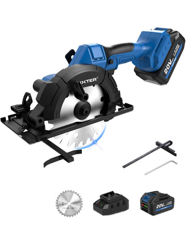 LUXTER 20V saw compact design for easy handheld cutting