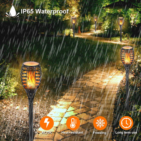 LUYE landscape lighting with path-focused connector for easy setup