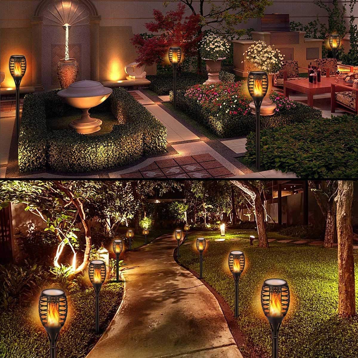 LUYE yard decoration torch lighting pack for complete outdoor ambience