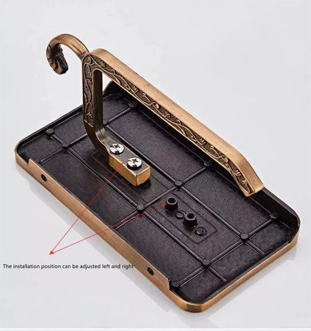 LUYU retro decorative roll holder enhancing bathroom decor