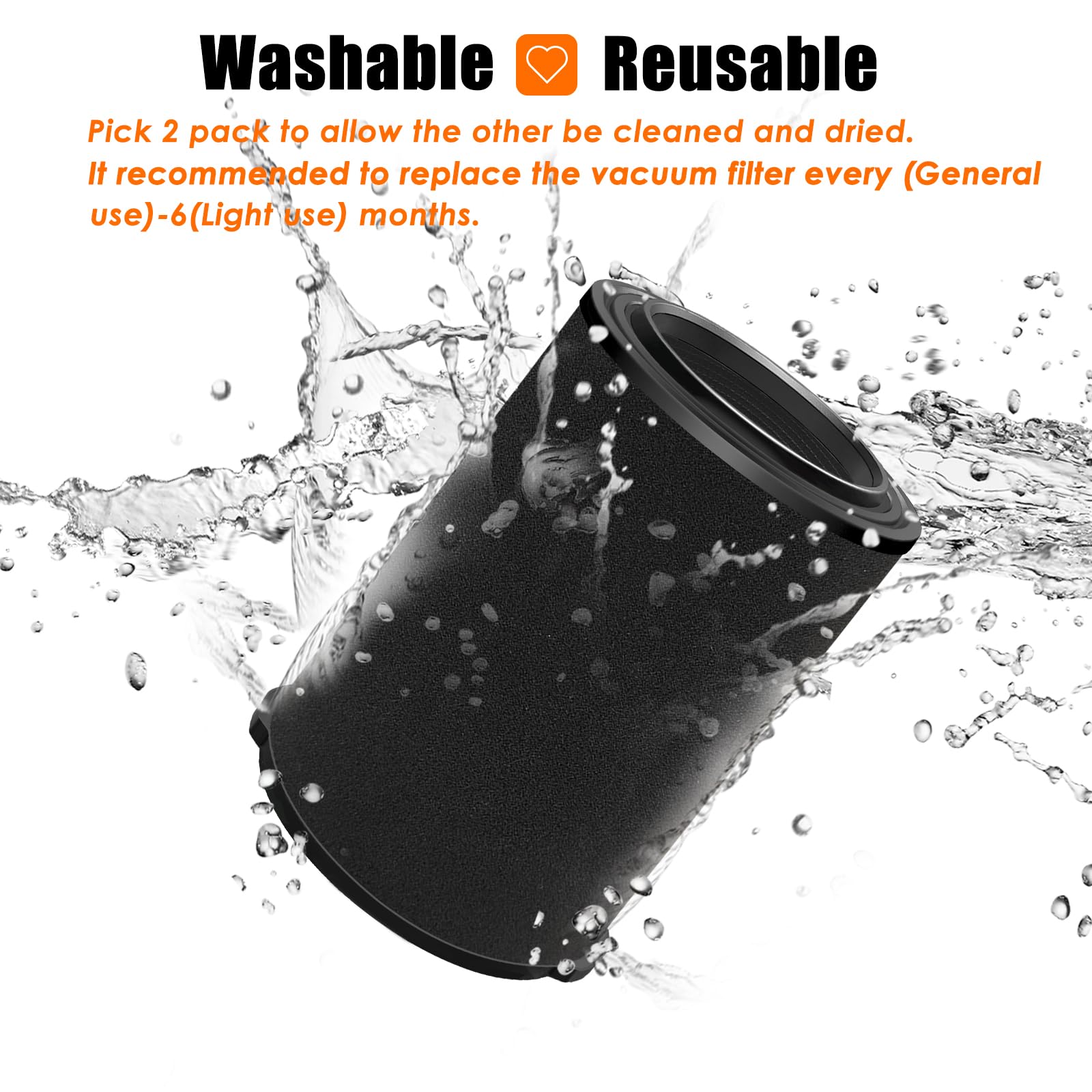 LVJUSEN VF7000 compatible with 5-20 gallon Rigid and 6-9 gallon Husky models
