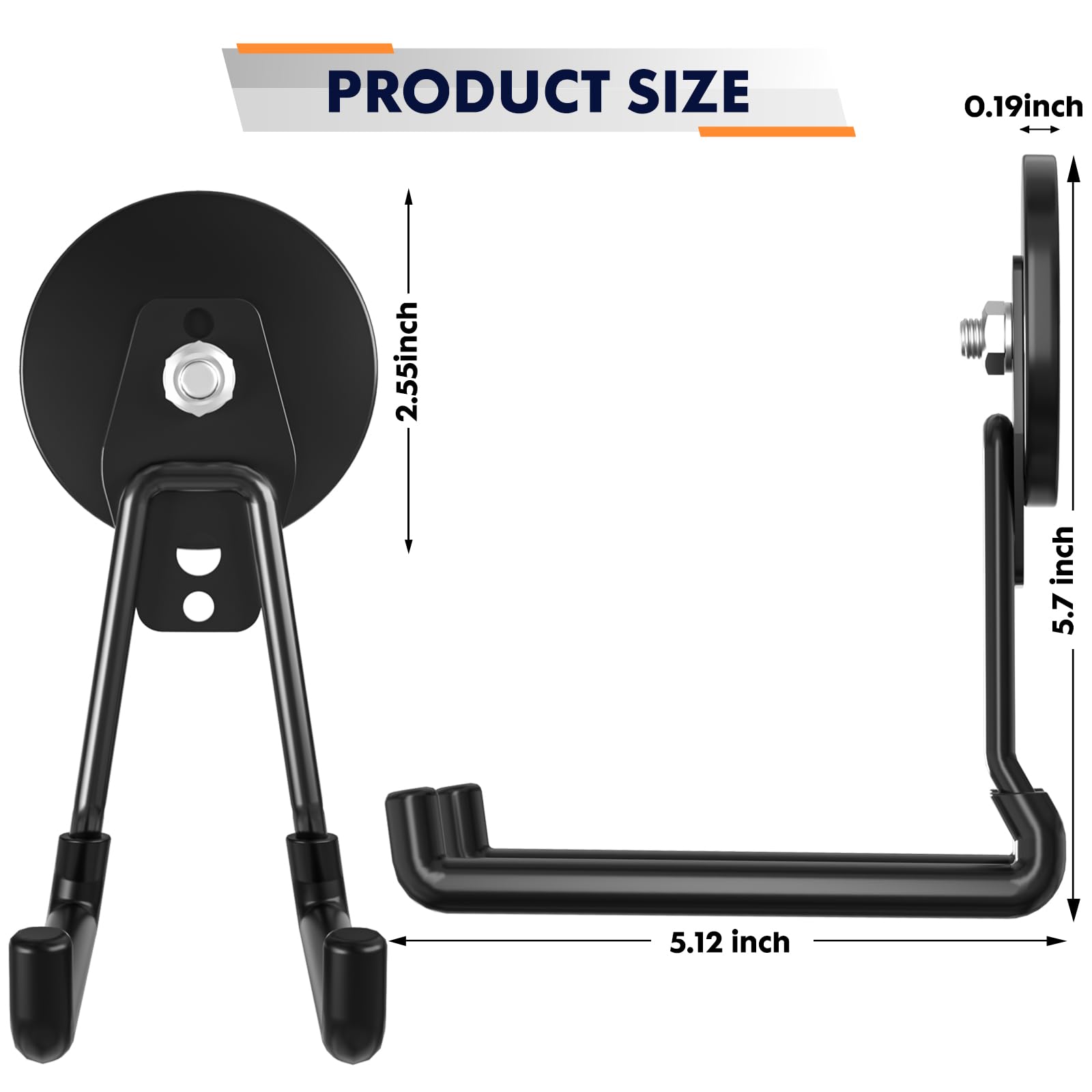 Lvoess hook keeps garden tools organized on a pegboard, ready for quick access