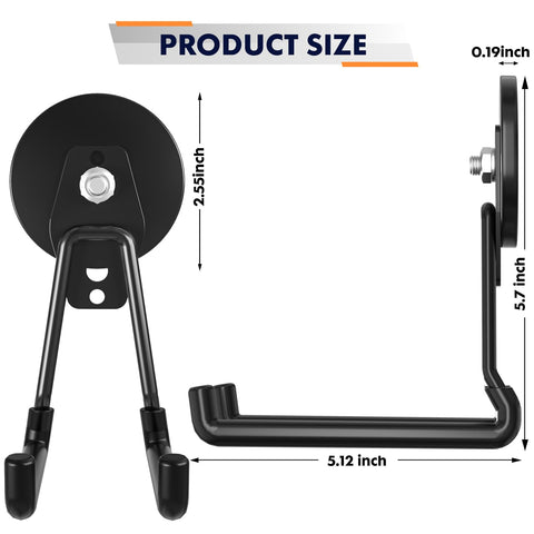 Lvoess hook keeps garden tools organized on a pegboard, ready for quick access
