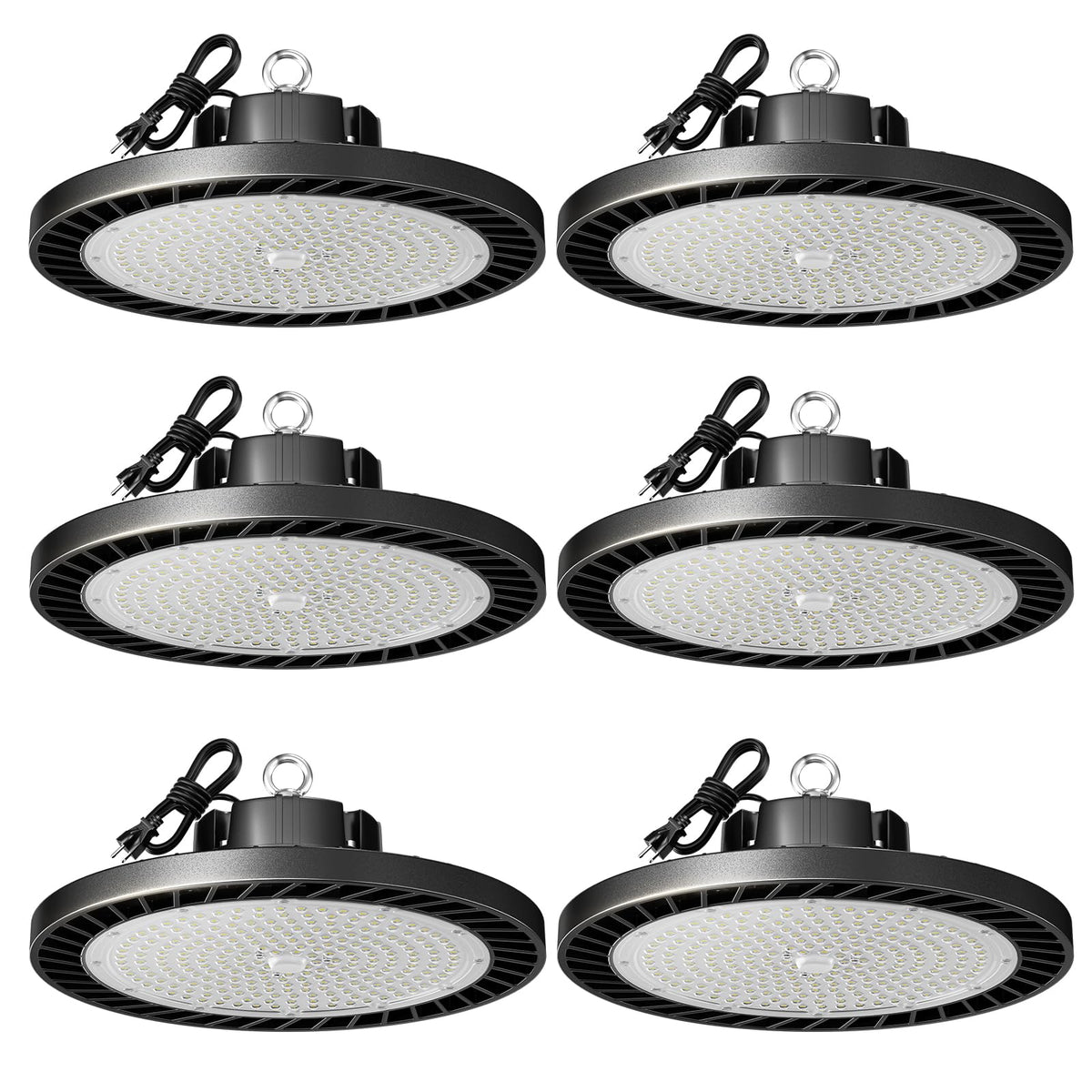 lvsdak LED High Bay 250W brightness enhances warehouse visibility.