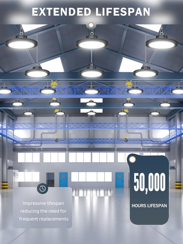 lvsdak wide light distribution covers large spaces evenly.