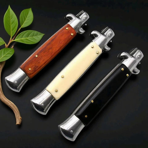 LWDZQ knife in action during outdoor hiking use