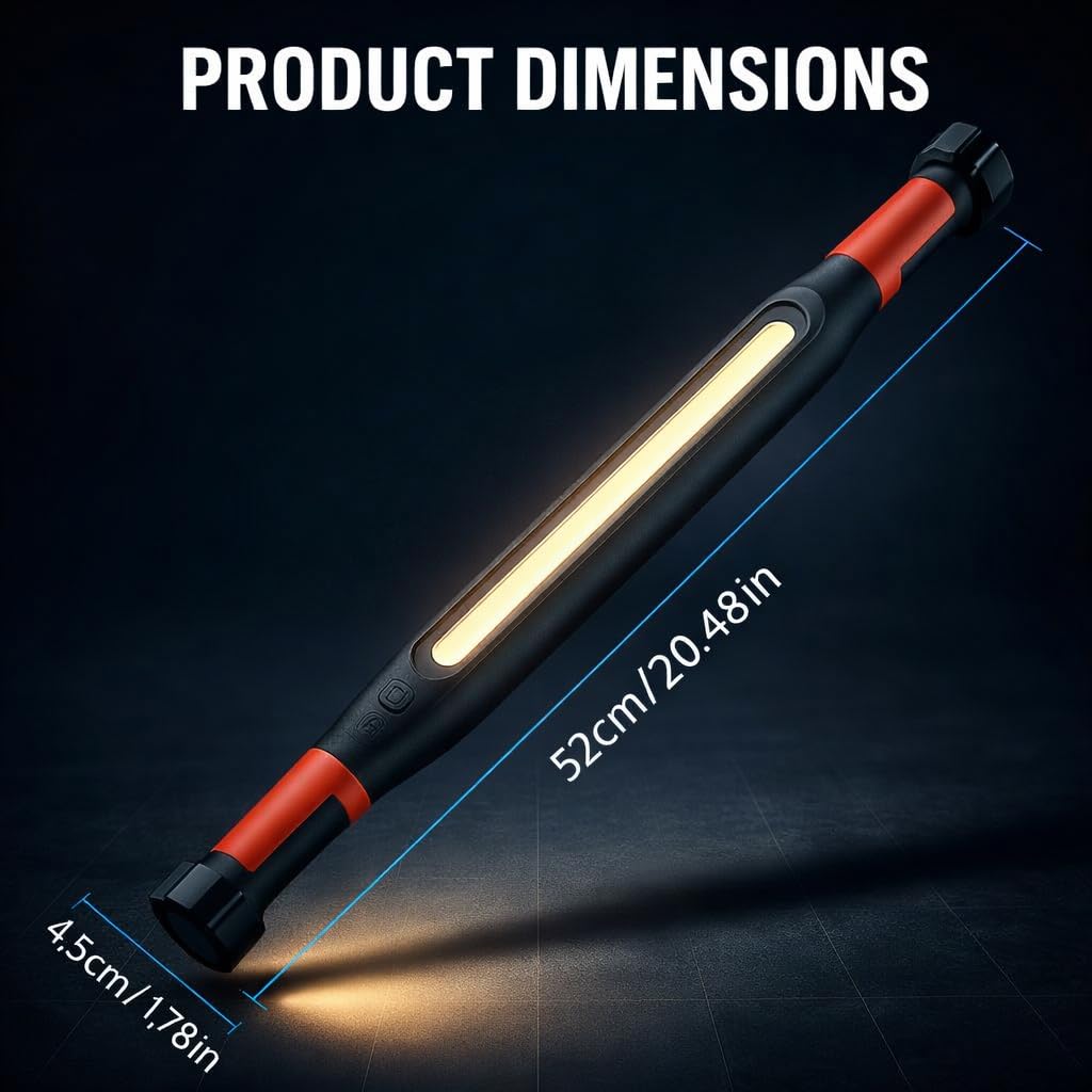 LWW three brightness modes enable precise visibility for various tasks.
