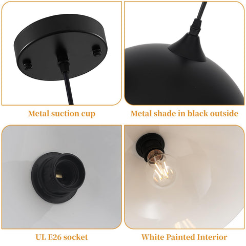 LWWHQ dining room or bedroom pendant light adds modern farmhouse style.