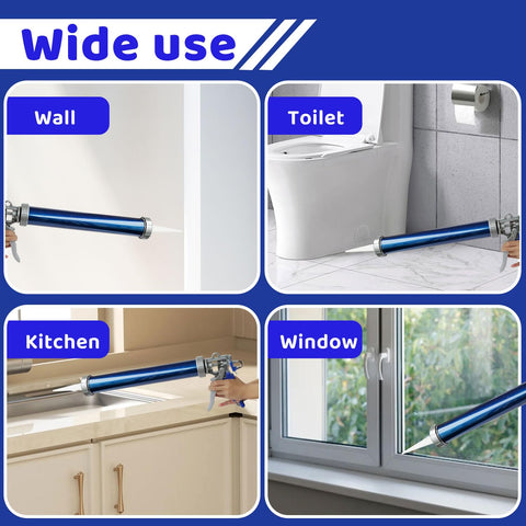 lwytdnmsd caulking gun ideal for outdoor use on windows and roofs.
