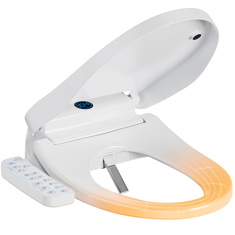 Lxlu bidet seat installation guide image shows simple setup steps.