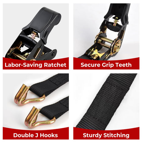 LYASILYHS smooth ratcheting mechanism for easy tension and quick release