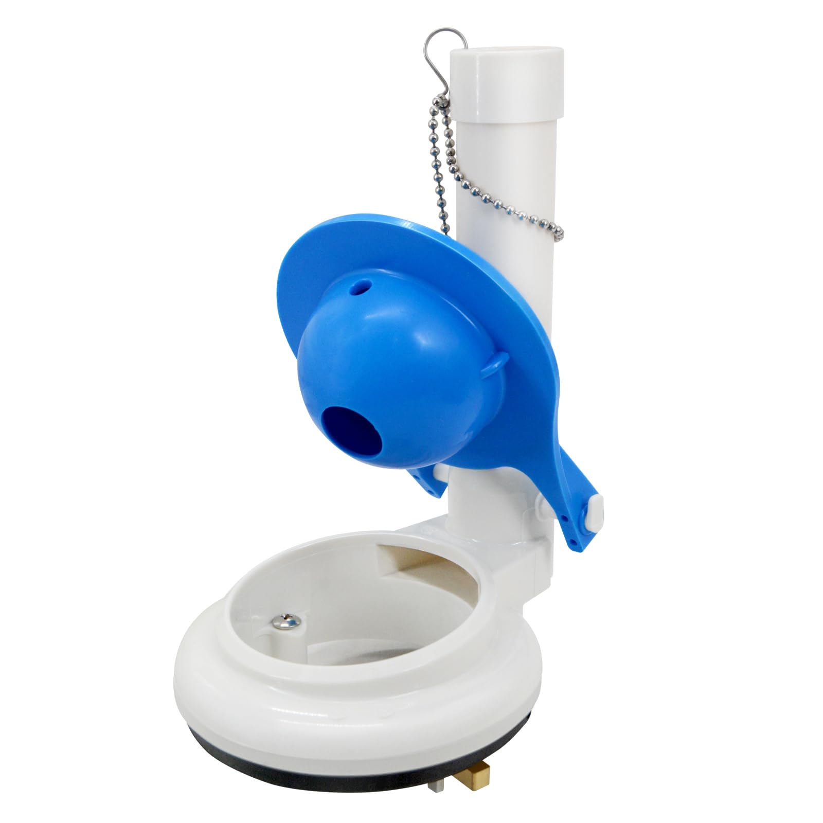 Lychee Light flush valve assembly for one-piece toilets with quiet operation.
