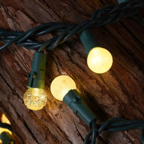 Lycklig Globe String Lights suit outdoor patios and indoor rooms.