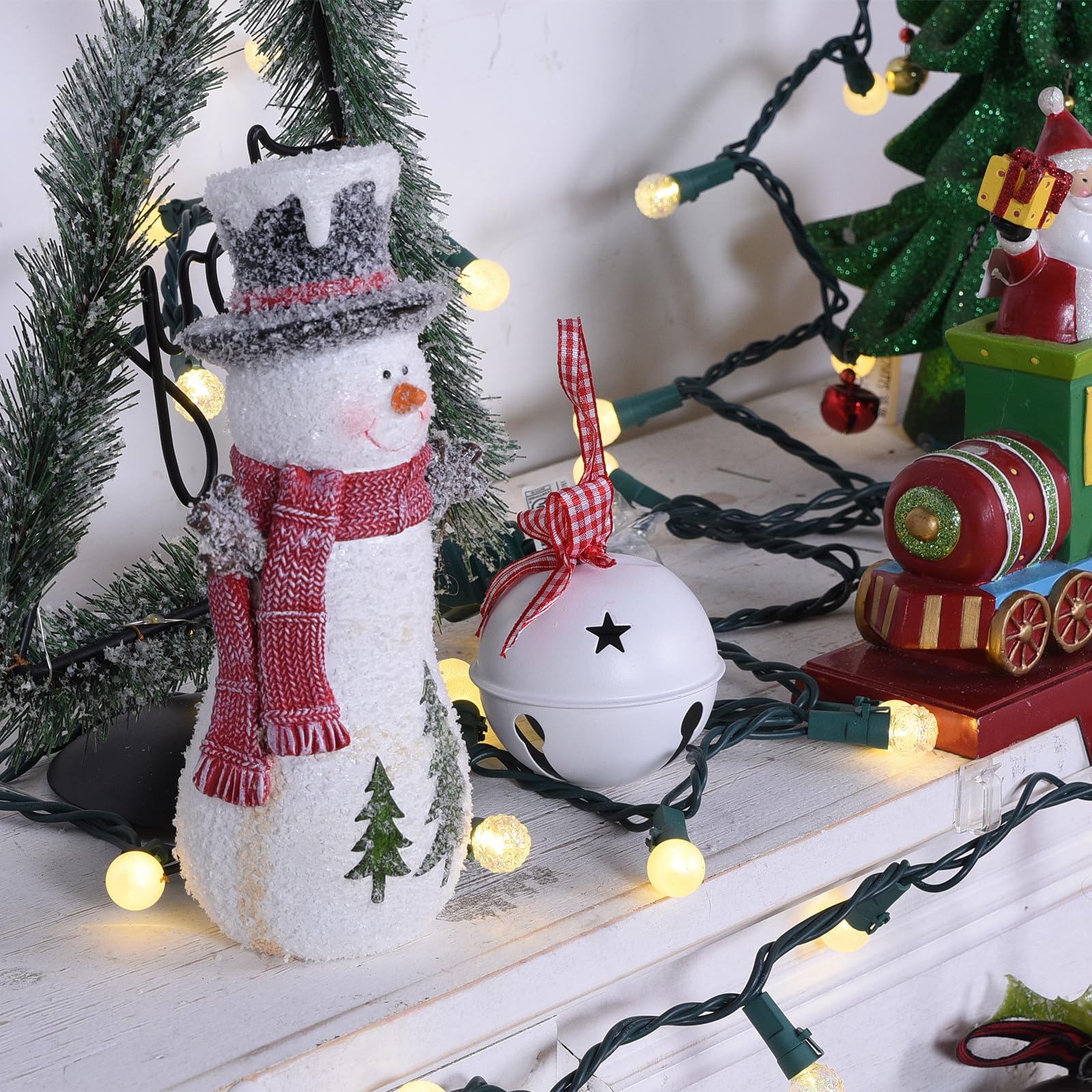 Lycklig Globe String Lights include spare bulbs and fuses.