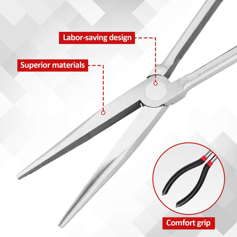 Lyhubmh O-shape tip plier for looping wires and small fasteners