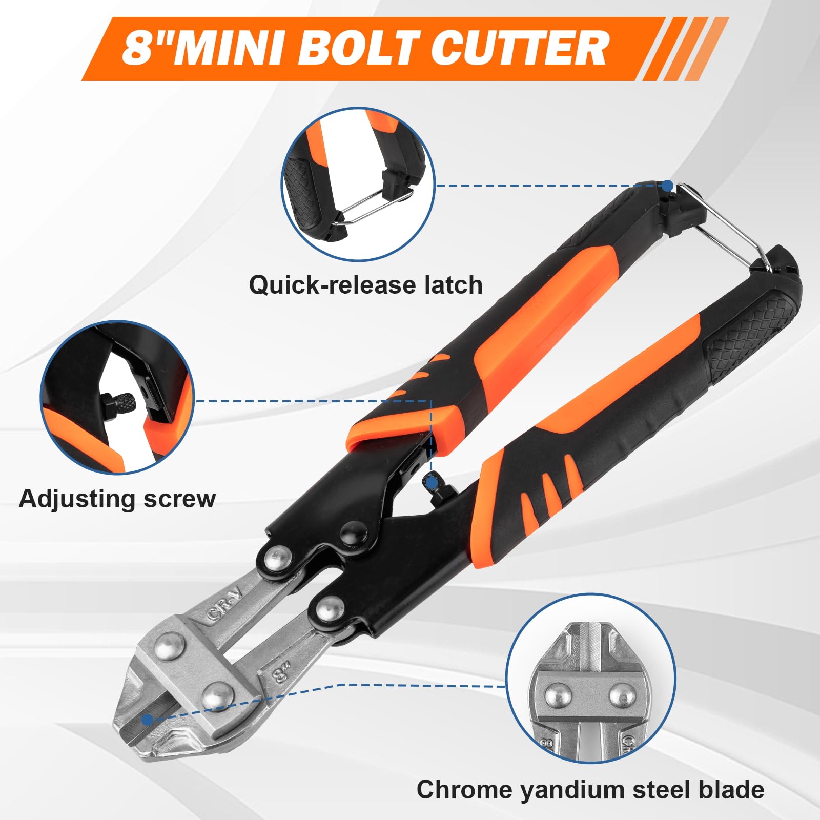 Lyhubmh 8-inch cable cutter cutting copper and aluminum cleanly